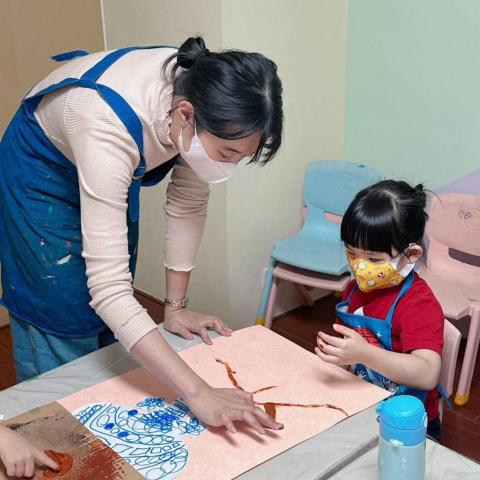 福福老師|兒童藝術探索 - 小幼藝術繪畫