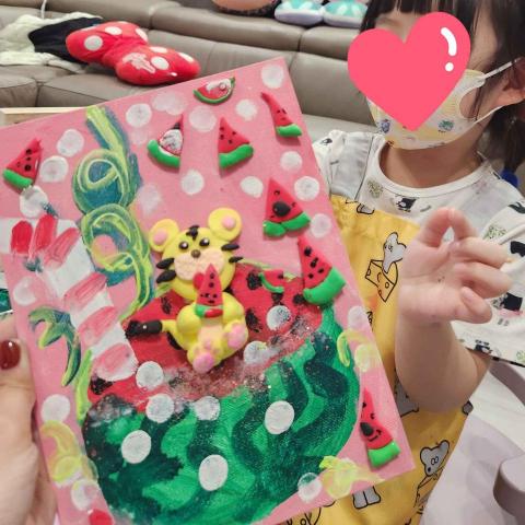 福福老師|兒童藝術探索 - 學生作品✧複合媒材