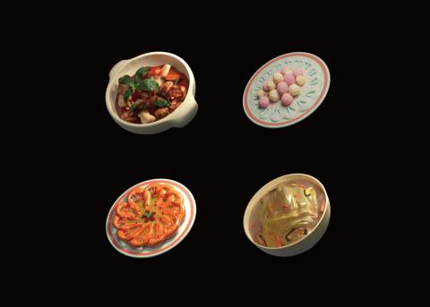 Kiwi's Work Shop - 3D建模-專案-食物模型