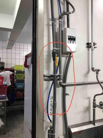 寬哥水電 - 縣政十六街中央廚房漏水球閥及4分自來水管更換。