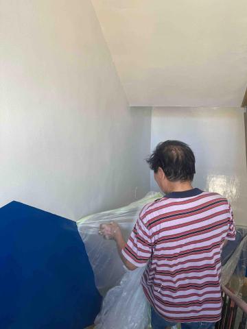 久柘裝修工程 - 樓梯間油漆