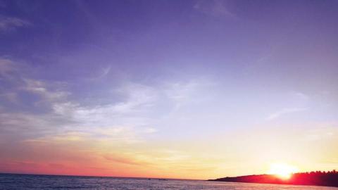 快樂旅遊 - 墾丁日落