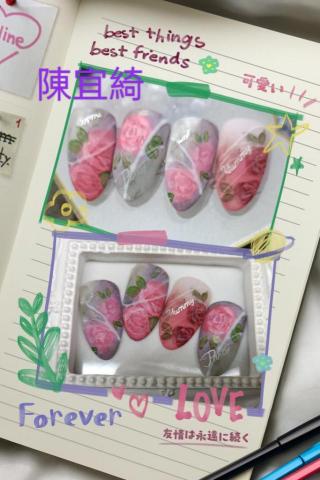 藝術美甲美學 - 手繪