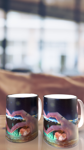 程富設計 - 情侶水杯設計-滿版