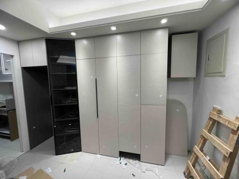 璟鋒工程行雙北裝修.組裝 - 淘寶多功能儲物櫃.酒櫃