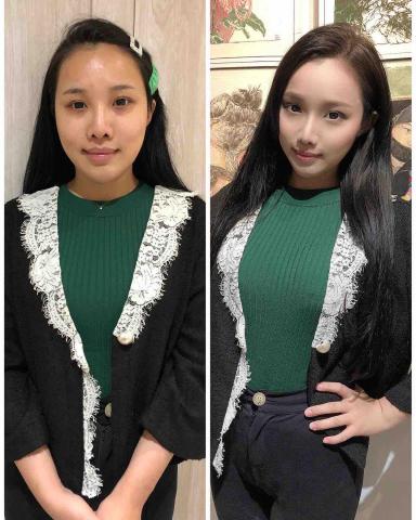 彭紫琪老師 - 網紅改造前後效果 彭紫琪老師 - 網紅改造前後效果