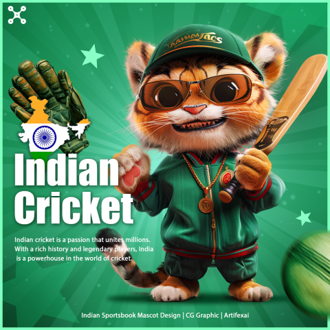 ArtifexAI迅藝-你的美術許願池 - 方形AD設計，吉祥物造型設計。