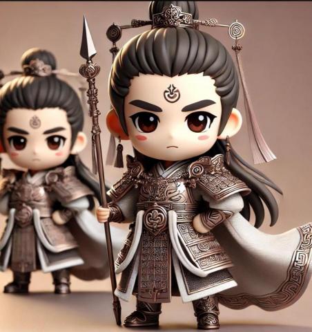 liefen wu - 宗教服飾Q版3D系列