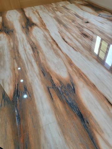 石材美容工程行 - 鏡面保養前