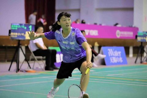 提供羽球規則服務的專家蔡幸臻