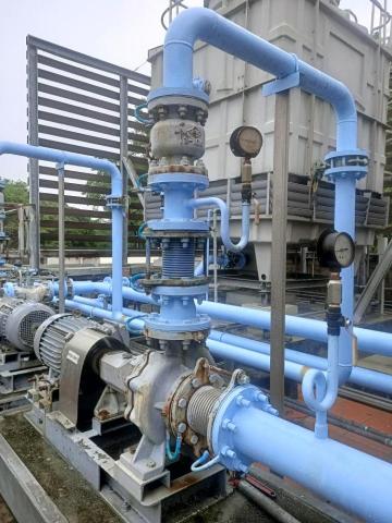 宏鈞水電空調安裝維修 - 冷卻水塔水泵查修