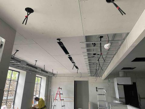 樺楹室內裝修 - 餐廳暗架天花板 間接照明