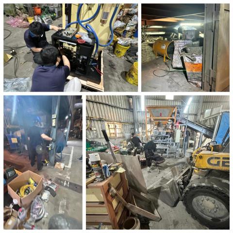 龍升雷射企業社 - 廠房設備電器線路增設，弱電線路增設，系統修改，自動化設備維修。