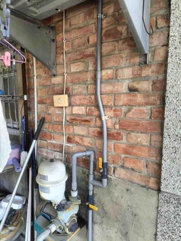 竑亮水電工程 - 林園冷水管採明管配置1