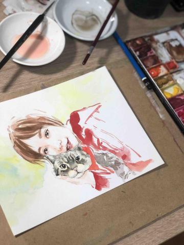 JasmineArt - 水彩教學