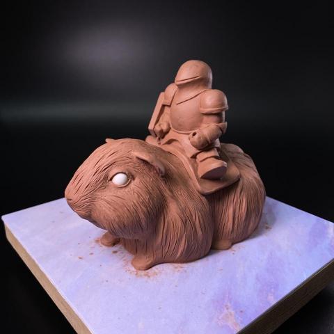 河狸造物 - 產品油土雕塑