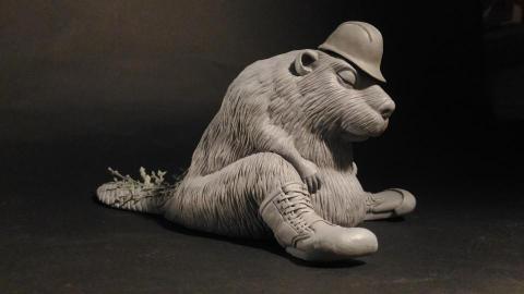 河狸造物 - 公仔原型雕塑