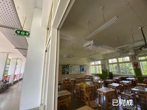 世杰工程 - 光復國小 循環扇
完成照片