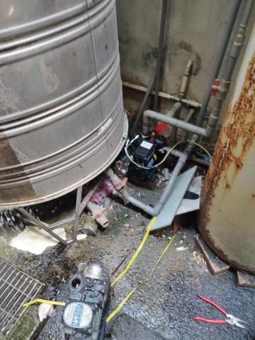 周昆興 - 整戶式加壓馬達修繕工程（後）