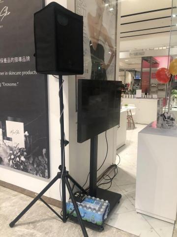 可可影音工作室 - PA架設(百貨專櫃活動)