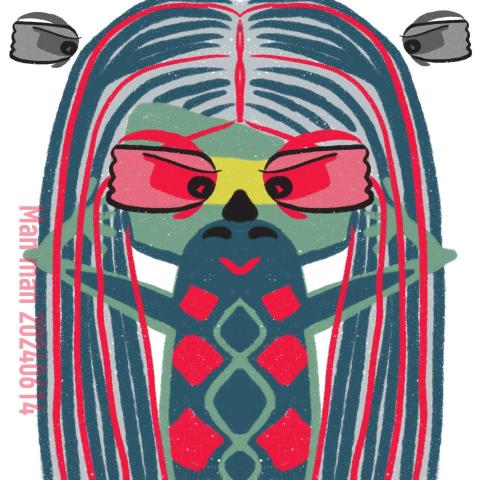 蠻蠻散散步 - 電繪作品2