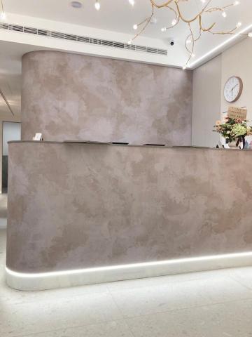 zix-saing Lan - 土質礦物漆  雙色混搭  斑駁效果