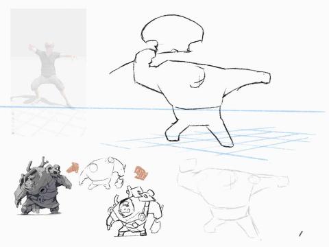 TSHAE studio - iPad動畫示範-動作捕捉