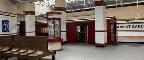 林先生 - 電影廣洲 地鐵場景搭建