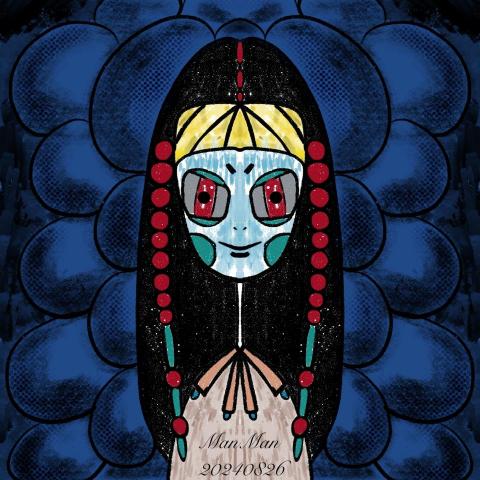 蠻蠻散散步 - 電繪作品