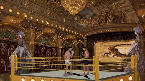 林先生 - 搭建電影擂台場景