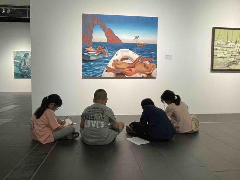 TSHAE studio - 兒童繪畫-美術館寫生