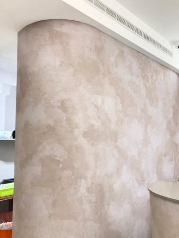 zix-saing Lan - 土質礦物漆  雙色混搭  斑駁效果