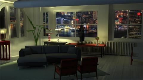 林先生 - 搭建香港主角客廳場景