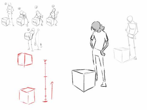 TSHAE studio - iPad 動畫示範-重量表現