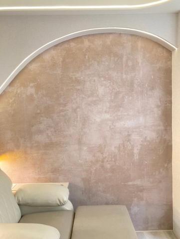 塗藝圖 - 土質礦物漆  雙色混搭  斑駁效果