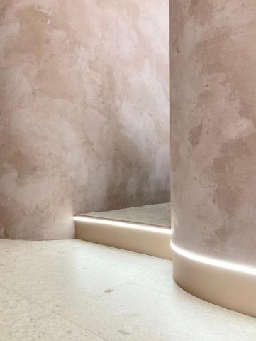 塗藝圖 - 土質礦物漆  雙色混搭  斑駁效果