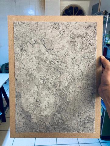 塗藝圖 - 土質礦物漆 斑駁