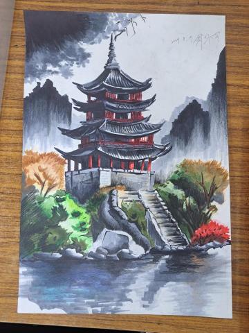 鄭詠育 - 以麥克筆為主的繪畫