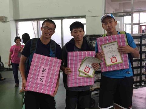 曾至陽 - 高雄市籃球錦標賽第三名