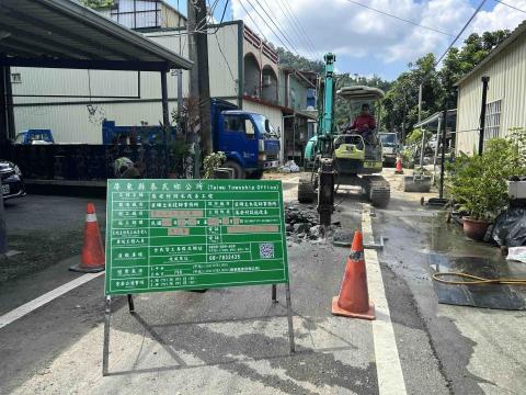 信實工程行 - 萬安村排水改善工程