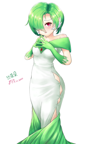 YUZURA - 全身彩色插圖[不含背景](二創)(範例)