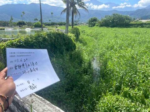 信實工程行 - 萬巒鄉排水清淤工程施工前