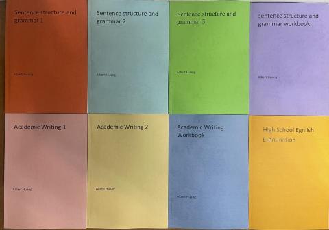 Albert Huang  - 講義總覽：句型文法、寫作、聽力