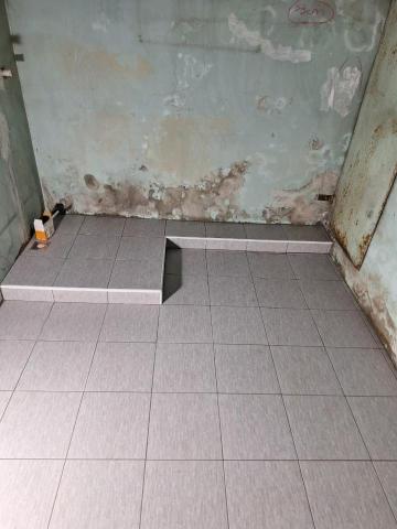 啟程泥作修繕工程 - 廚房後陽台地板鋪設磁磚 施工後