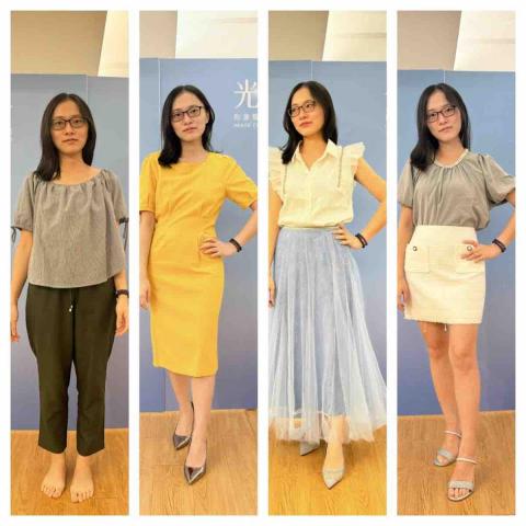 光希形象管理學院 - 經常都穿寬鬆衣服的他，很難得看到自己這麼有女人味。尤其浪漫仙女裝好適合她呀！?