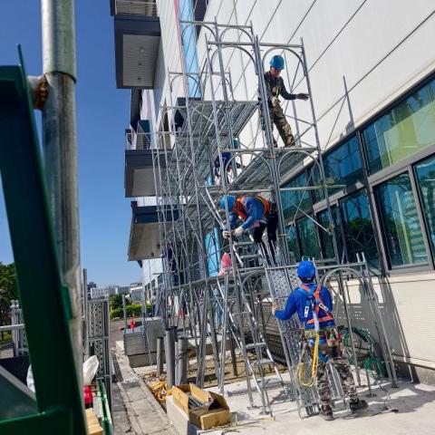 大吉鷹架工程行 - 台南科學園區精密公司電力系統工程