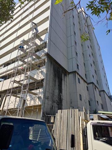 大吉鷹架工程行 - 鳳山區臺灣銀行頂樓修繕垃圾管道施工架