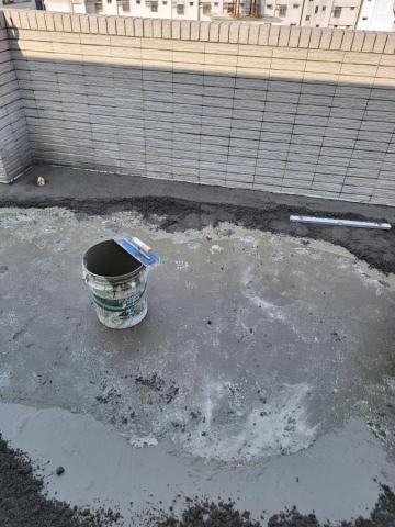 啟程泥作修繕工程 - 陽台打底