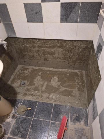 啟程泥作修繕工程 - 浴缸拆除做防水 施工中