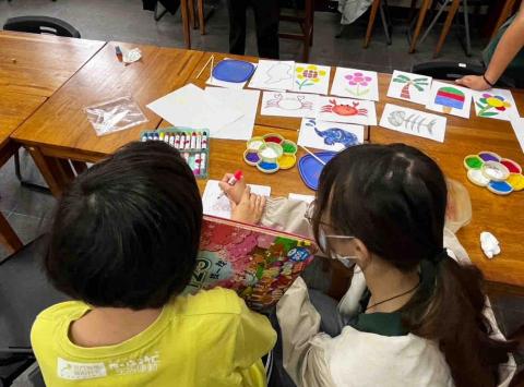 楊鎧蔚 - 參加一對一志工：陪伴特殊小孩，讓家長能有喘息的時間